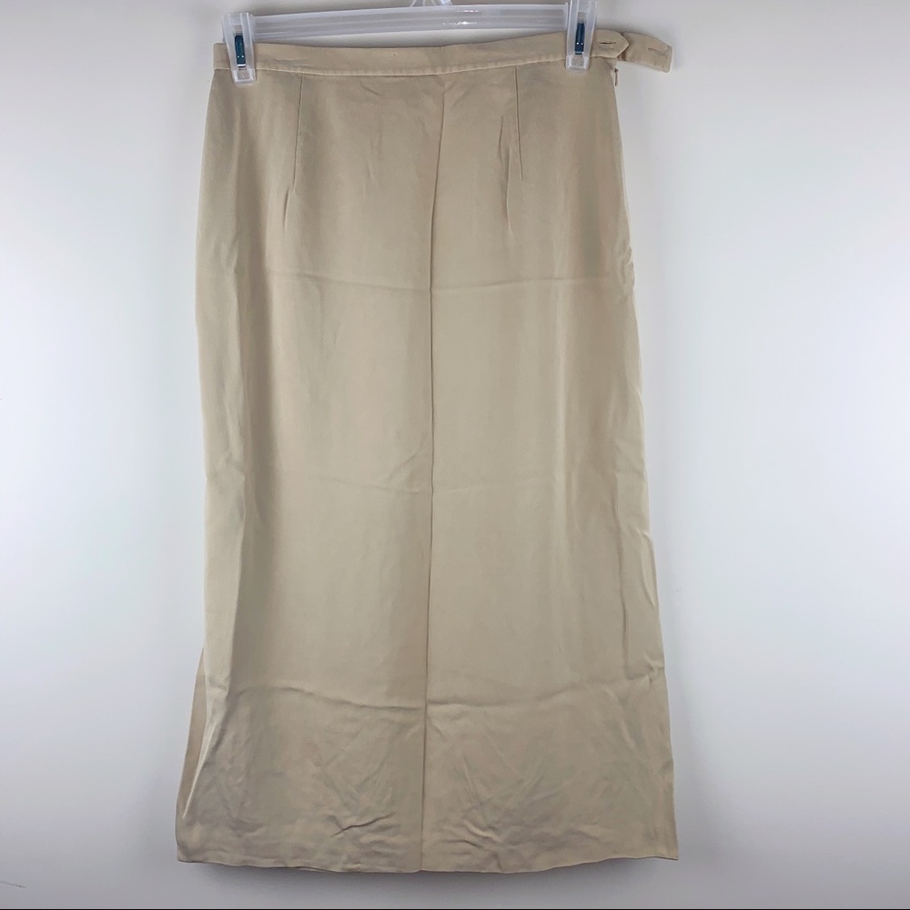 🔥3/15 Talbots Womens Petite Maxi Skirt size 12